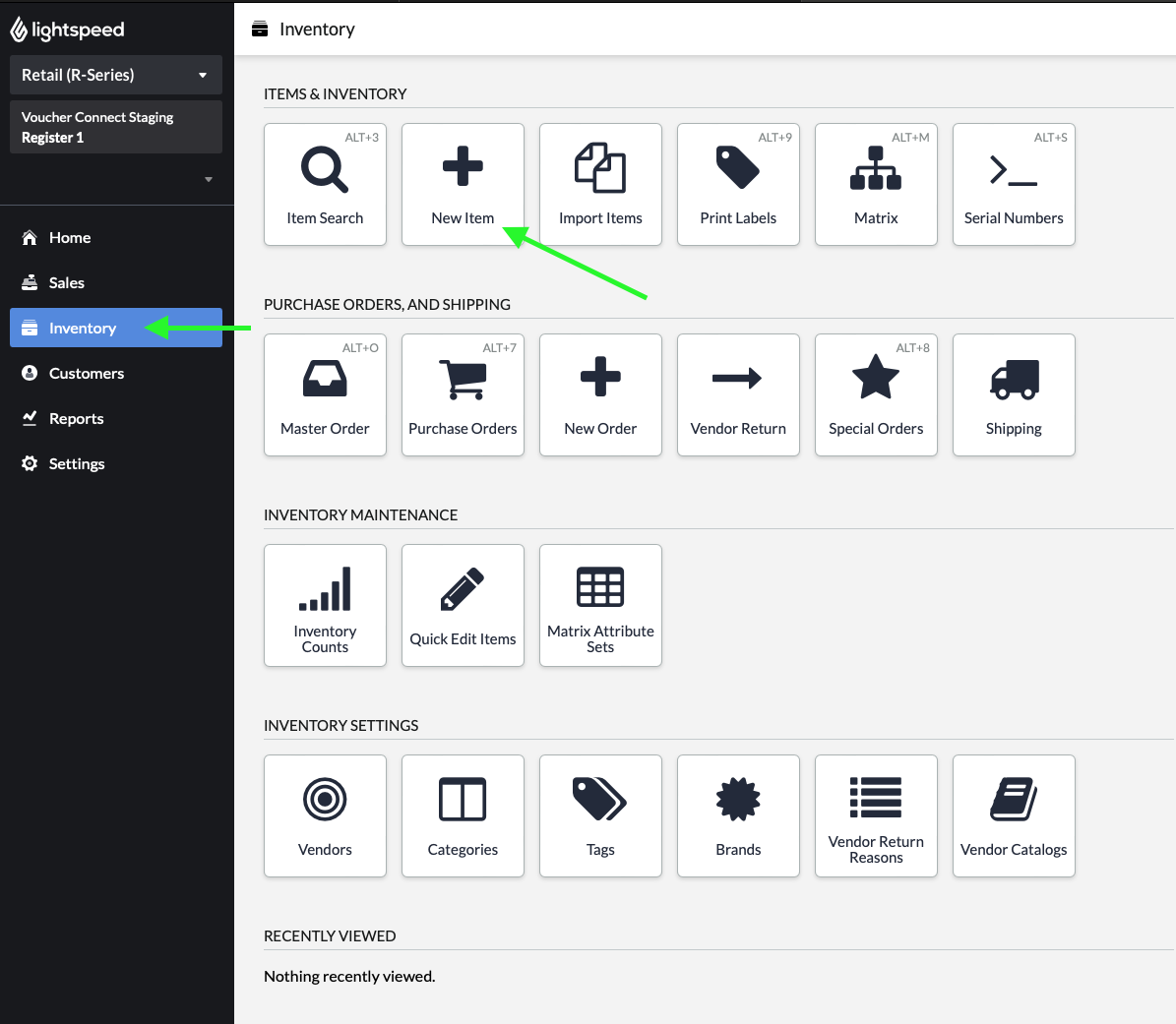 Lightspeed R Series Advanced Reporting Setup for Lightspeed R-Series - Voucher Connect