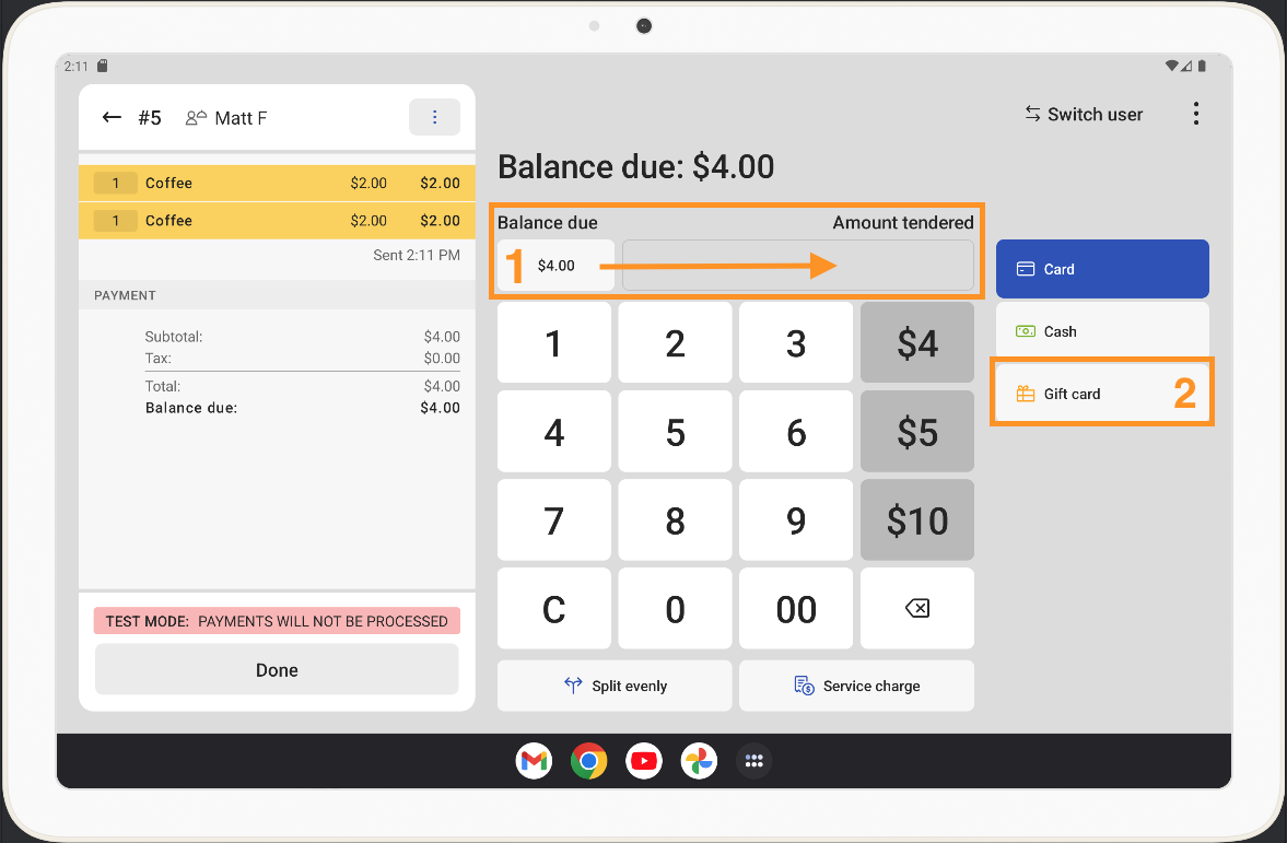 How to Redeem a Gift Card from Toast POS - Voucher Connect